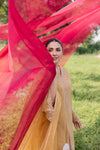 Taaron Jaisi by Mona – Matching Mother Daughter Mustard Shararah Outfits – TJM2