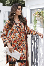 Sunset Ember Tanadora Lawn 3pc Suit – SLF4