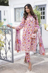 Blush Bloom Floral Tanadora Lawn 3pc Suit – SLF2