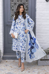 Azure Bloom Tanadora Lawn 3pc Suit – SLF7