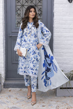 Azure Bloom Tanadora Lawn 3pc Suit – SLF7