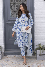 Azure Bloom Tanadora Lawn 3pc Suit – SLF7