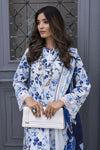 Azure Bloom Tanadora Lawn 3pc Suit – SLF7