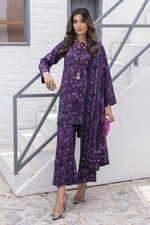 Plum Petal Tanadora Lawn 3pc Suit – SLF5