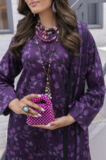 Plum Petal Tanadora Lawn 3pc Suit – SLF5