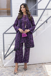 Plum Petal Tanadora Lawn 3pc Suit – SLF5