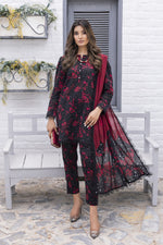 Crimson Twilight Tanadora Lawn 3pc Suit – SLF9
