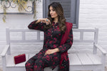 Crimson Twilight Tanadora Lawn 3pc Suit – SLF9