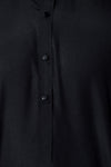 Ally's Black Classic Collar Wash & Wear Kurta Shalwar – Ready to Wear | MBA6