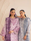 3pc Silk Lawn Printed & Embroidered Suit by Mohagni 01
