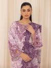 3pc Silk Lawn Printed & Embroidered Suit by Mohagni 01