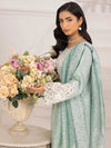 3pc Silk Lawn Printed & Embroidered Suit by Mohagni 10