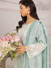 3pc Silk Lawn Printed & Embroidered Suit by Mohagni 10
