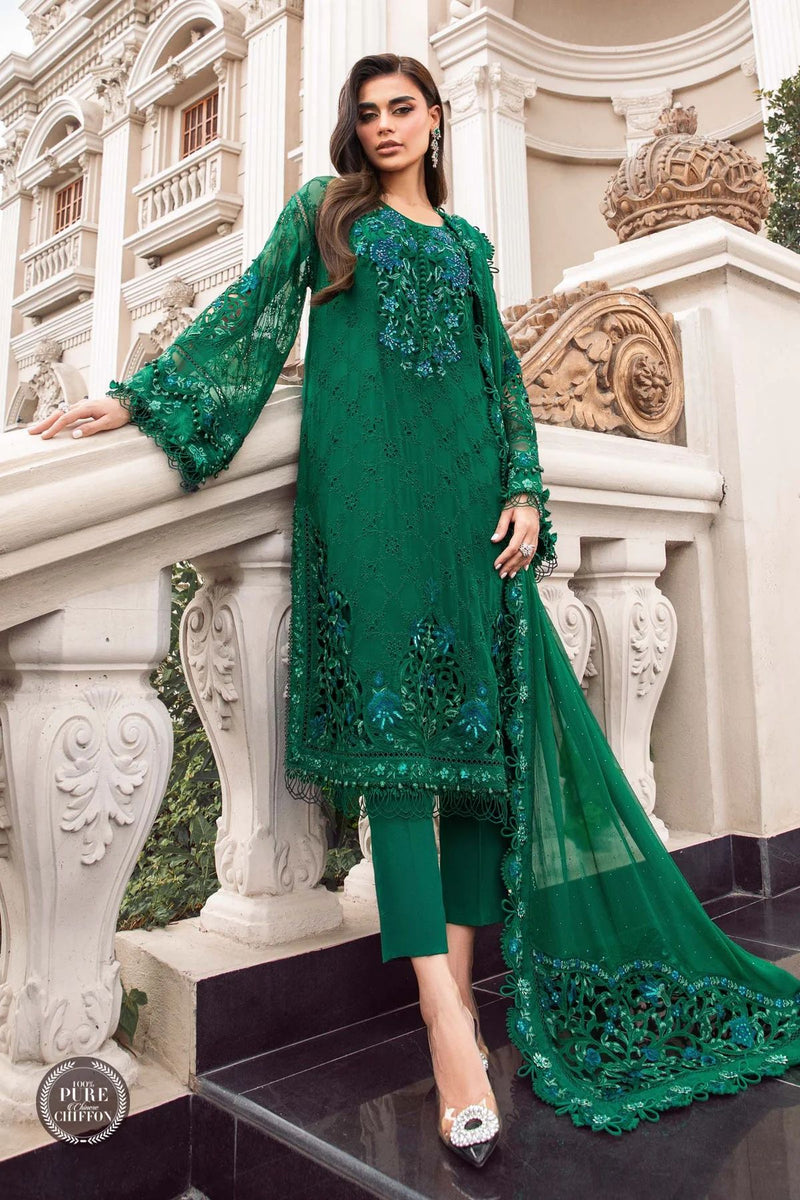 maria b party dress Unveiling our signature Unstitched Chiffon'25 as these gorgeous ladies enjoy a fun tea party hosted by Maria.B : Unstitched Chiffon'25 | Pre-Book tomorrow at 8pm