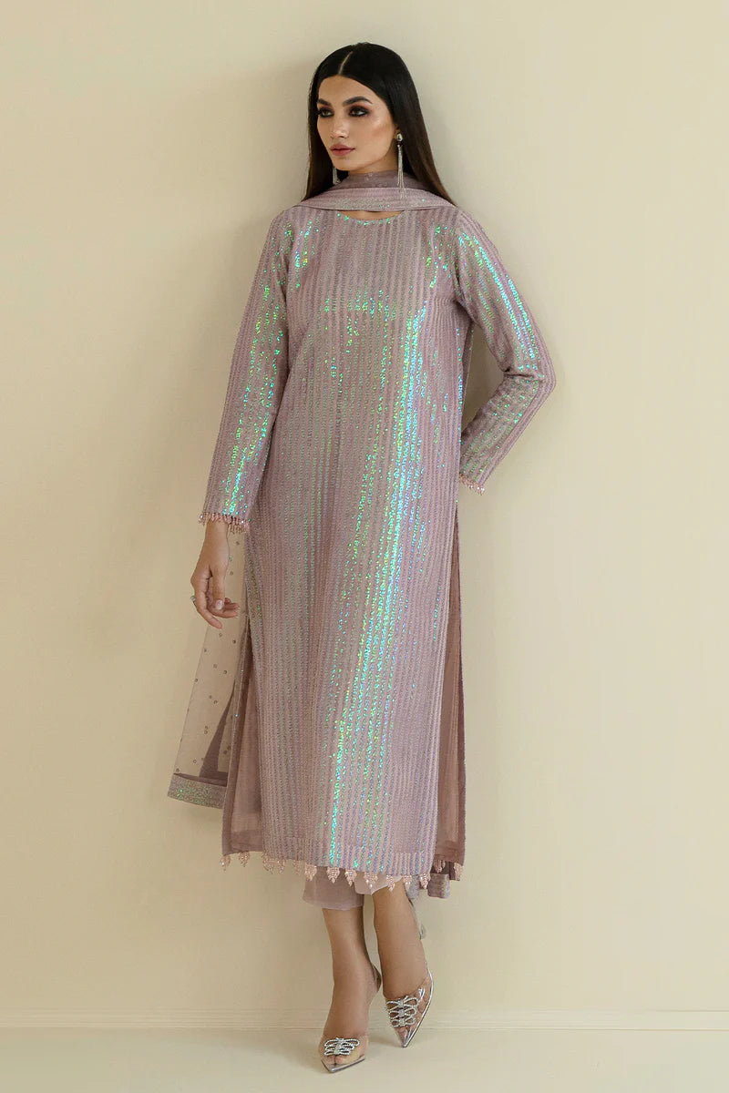 BAROQUE NET FORMAL DRESS BQF7 The Zaibai BAROQUE NET FORMAL DRESS BQF7 The Zaibai