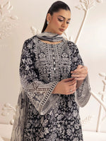 Mohagni 3pc Ready to Wear Silk Lawn Suit with Silk Dupatta LMB8