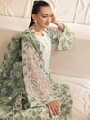 3pc Silk Lawn Printed & Embroidered Suit by Mohagni 05