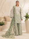 3pc Silk Lawn Printed & Embroidered Suit by Mohagni 05