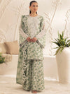3pc Silk Lawn Printed & Embroidered Suit by Mohagni 05
