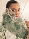 3pc Silk Lawn Printed & Embroidered Suit by Mohagni 05