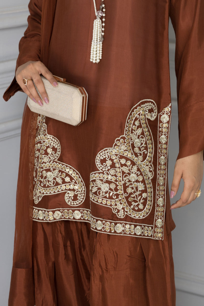 Roshniyaan by Aabpara Farshi Shalwar Womenswear RYB2