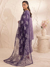 3pc Silk Lawn Printed & Embroidered Suit by Mohagni 07