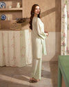 Day to Night by Mona – Raw Silk Chikankari 2pc Co-ord Set DNM1