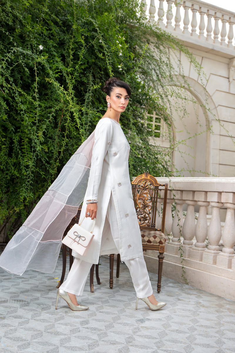 LUXURY SILK DRESS BY AIN 36