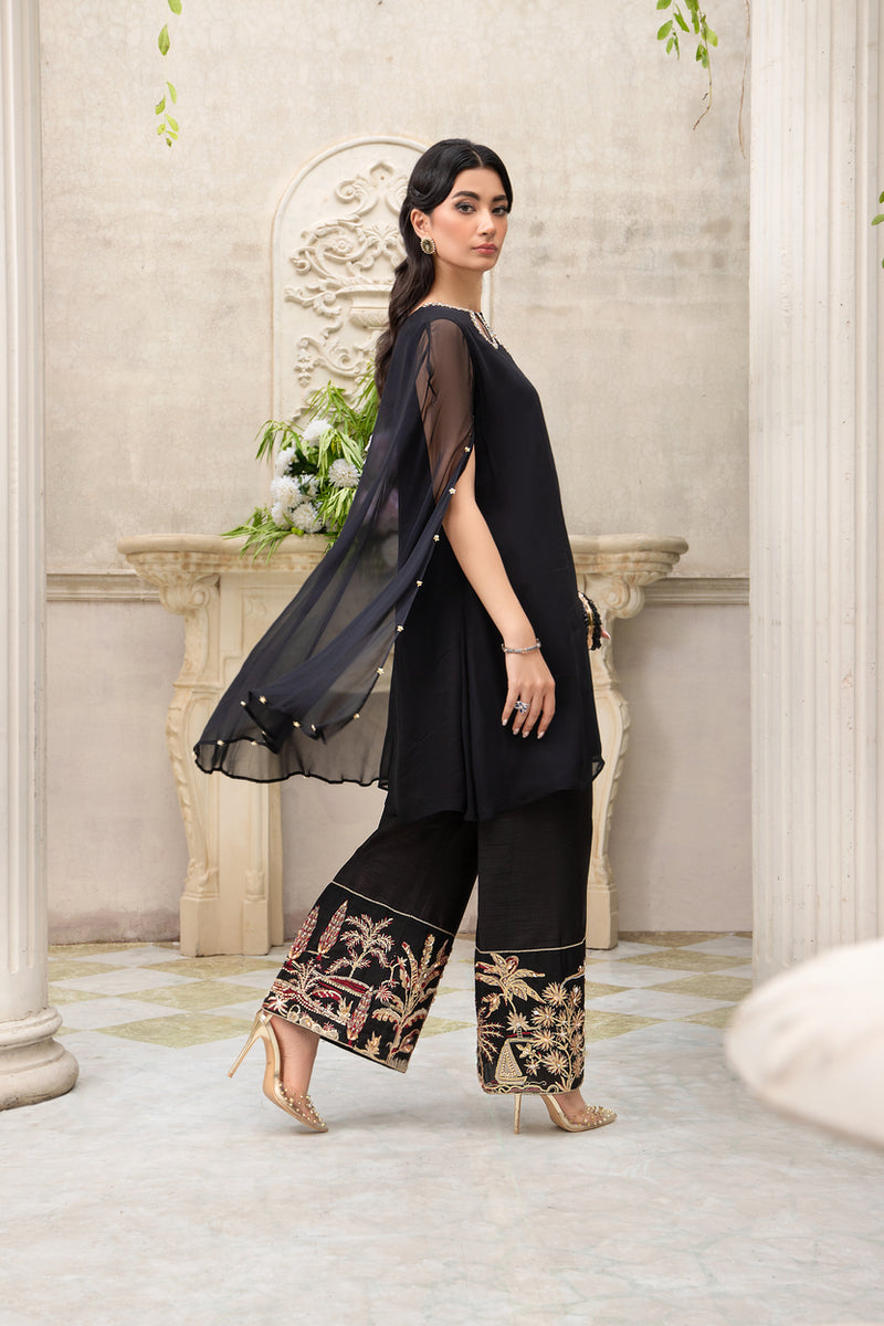 LUXURY CHIFFON CAPE BY AIN 41