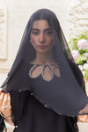 LUXURY CHIFFON CAPE BY AIN 41
