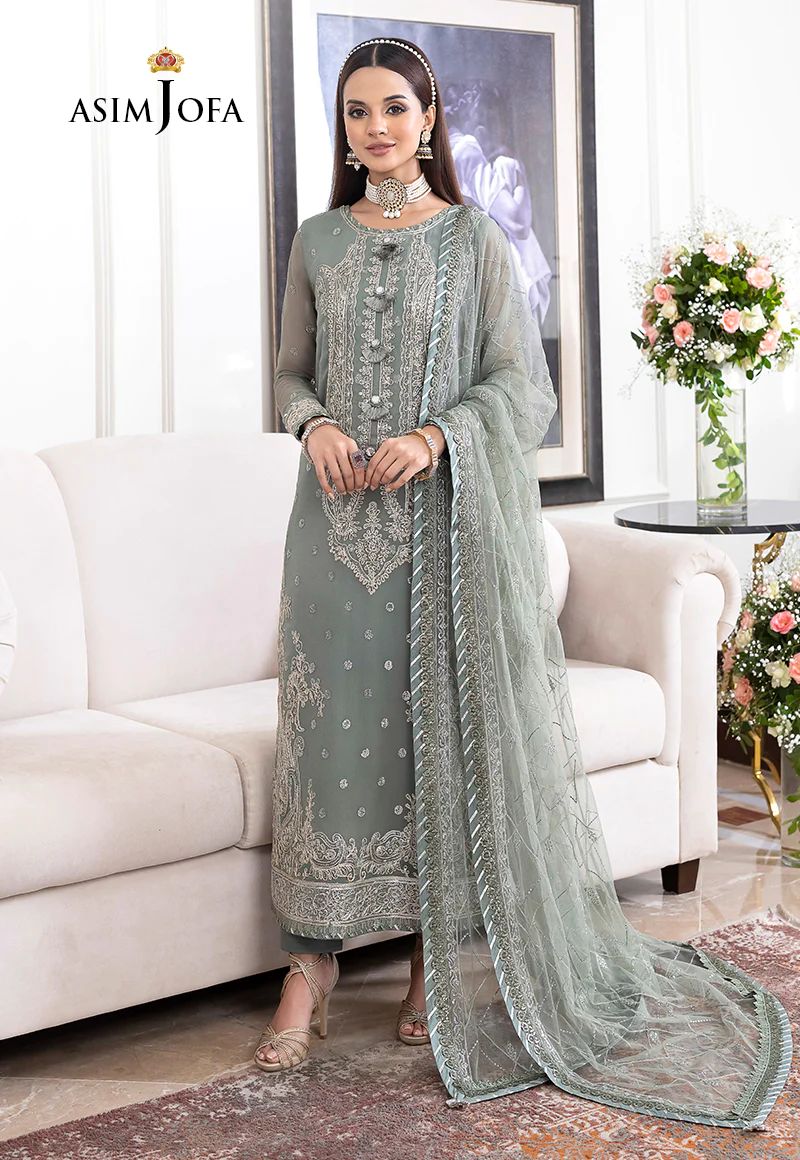 green emerald velvet dress AJVY-08, Vasl e Yaar, Verdant Serenity  Olive Atelier