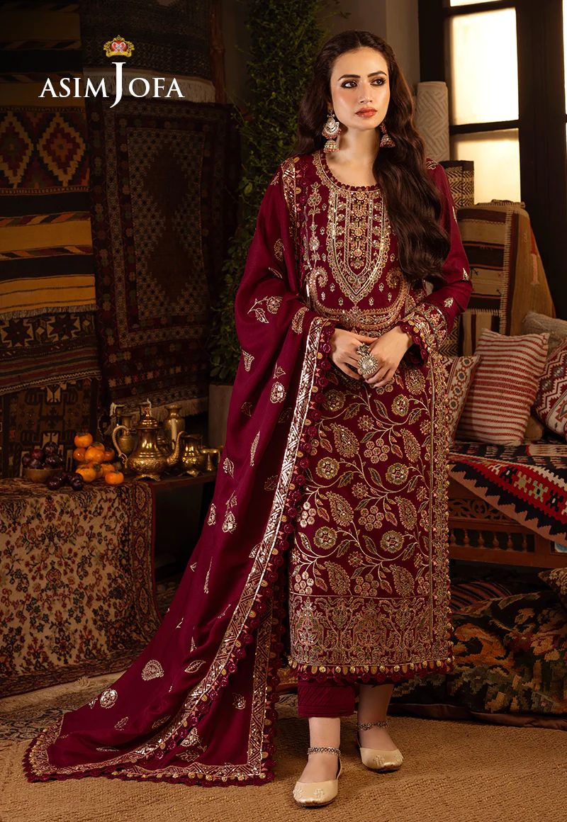 ASIM JOFA READY TO WEAR KASHMIRI TAANKA 08