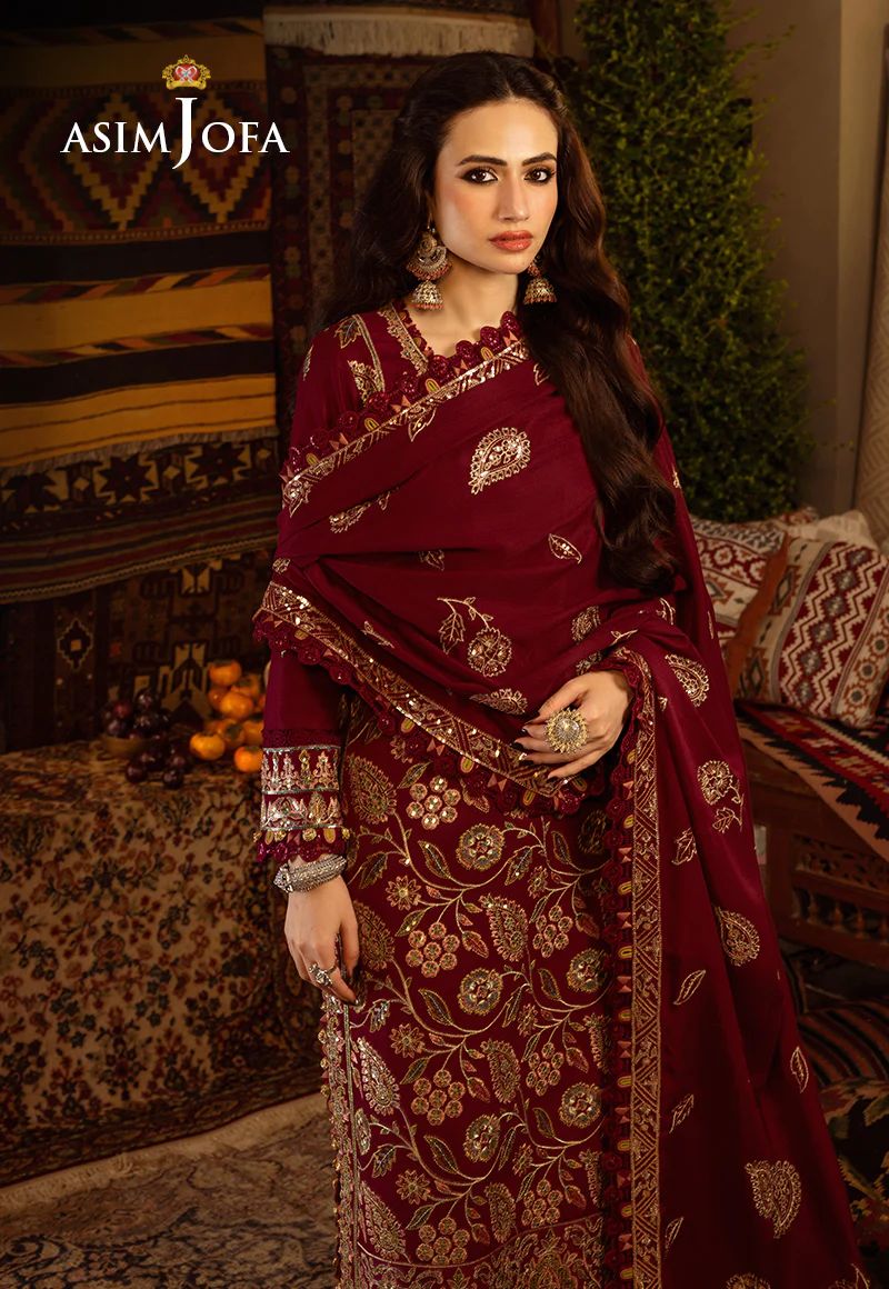 ASIM JOFA READY TO WEAR KASHMIRI TAANKA 08
