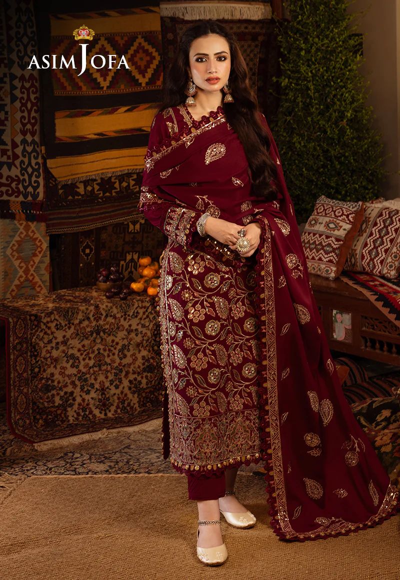 ASIM JOFA READY TO WEAR KASHMIRI TAANKA 08