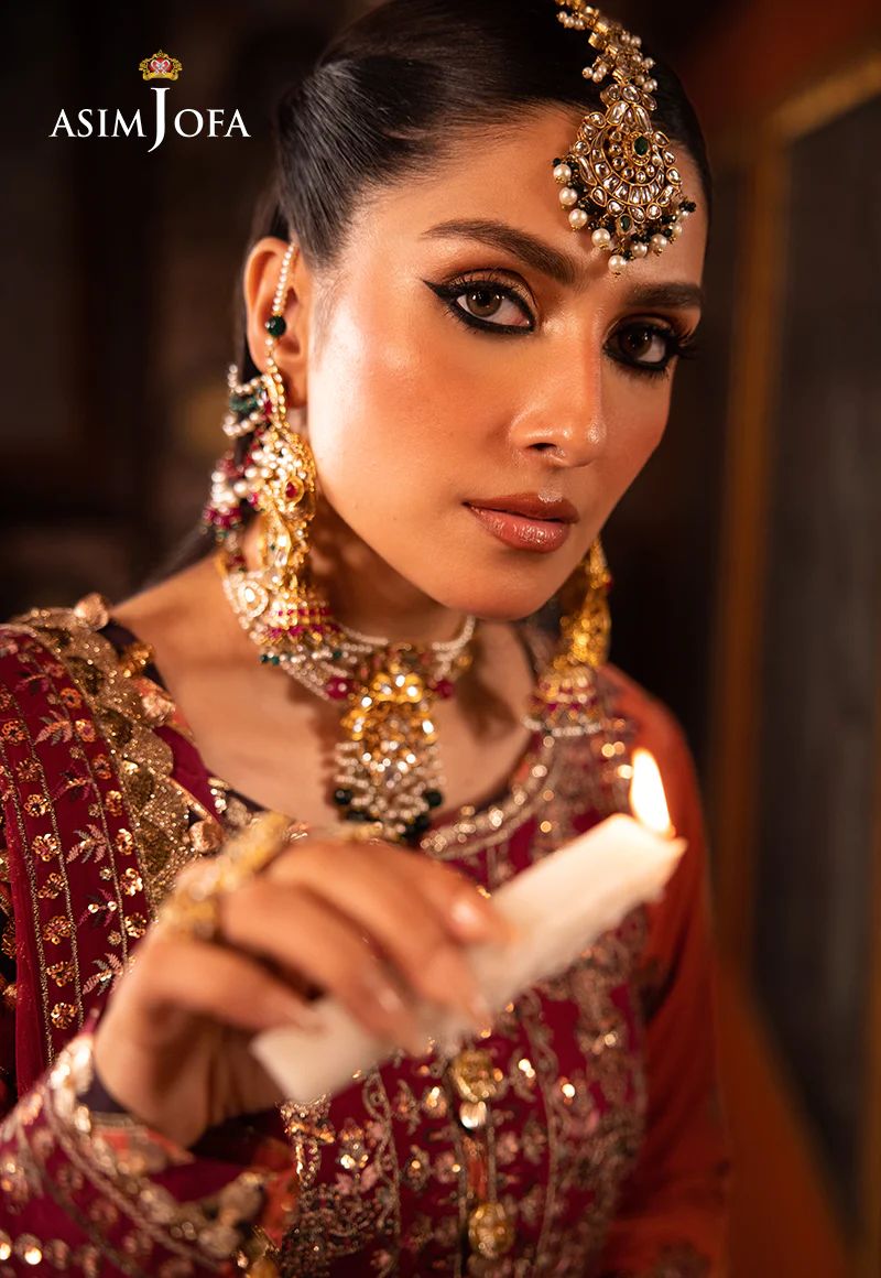 ASIM JOFA MAKHMAL WEDDING VELVET 01