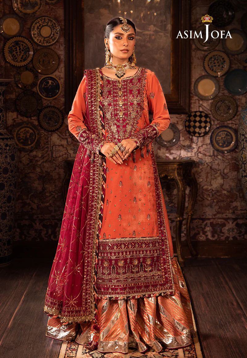 ASIM JOFA MAKHMAL WEDDING VELVET 01