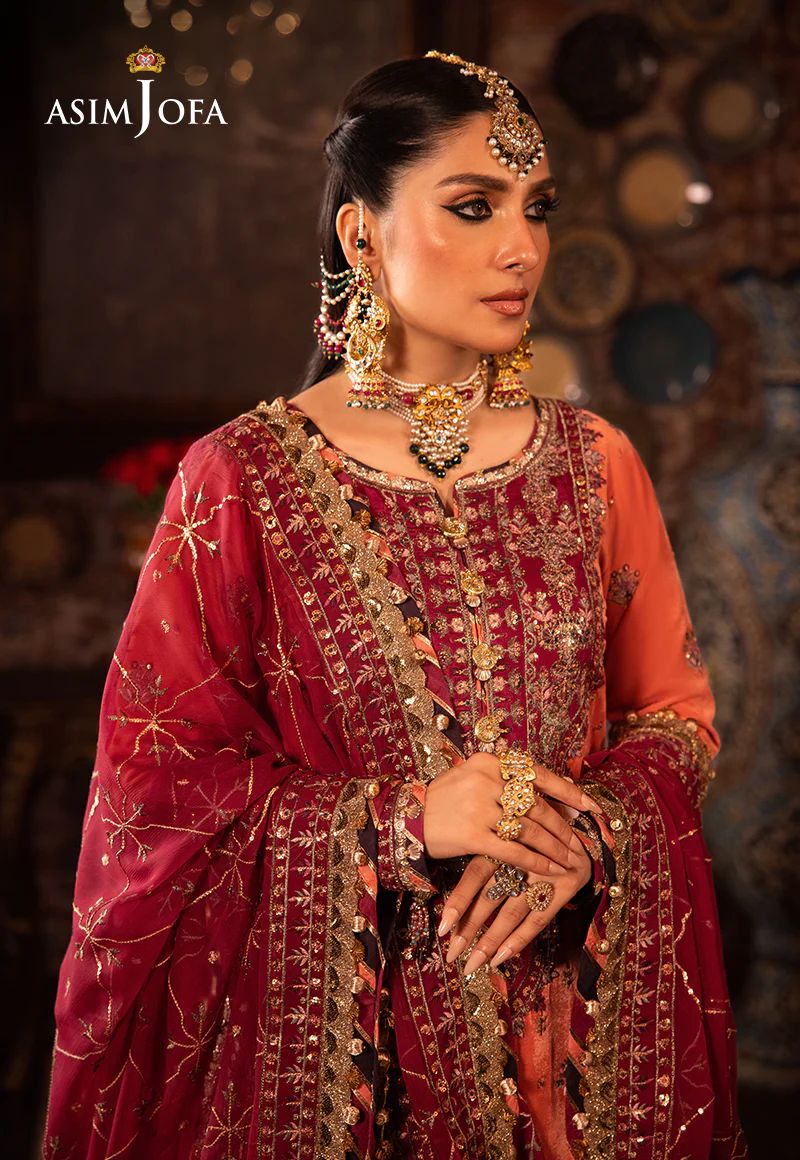 ASIM JOFA MAKHMAL WEDDING VELVET 01