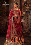 ASIM JOFA MAKHMAL WEDDING VELVET 01