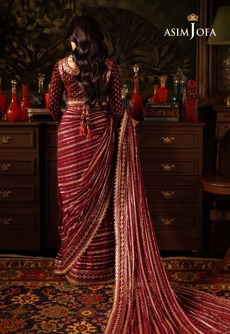 ASIM JOFA MAKHMAL WEDDING VELVET 02