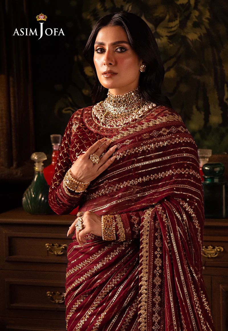ASIM JOFA MAKHMAL WEDDING VELVET 02