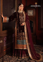 ASIM JOFA MAKHMAL WEDDING VELVET 09