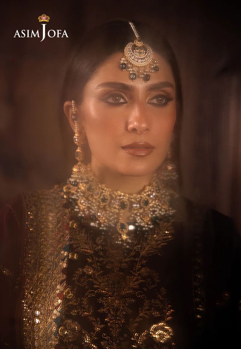 ASIM JOFA MAKHMAL WEDDING VELVET 09