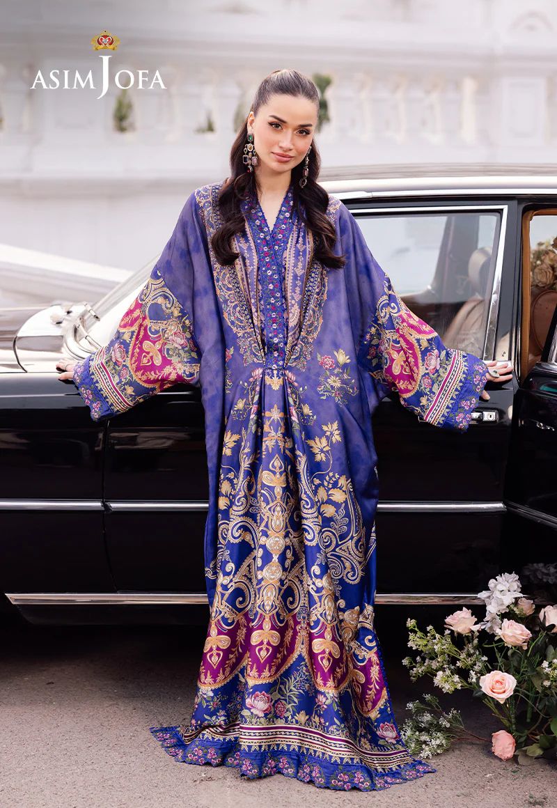 asim jofa purple dress ASIM JOFA CHAMAK DAMAK AJCD16 The Zaibai