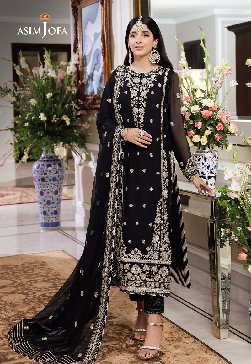 ASIM JOFA ZARI SITARA 14