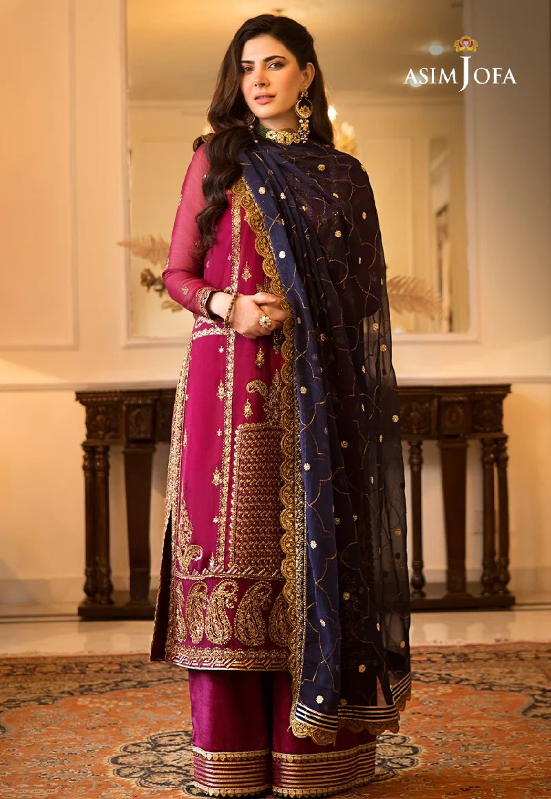 ASIM JOFA ZARI SITARA 16