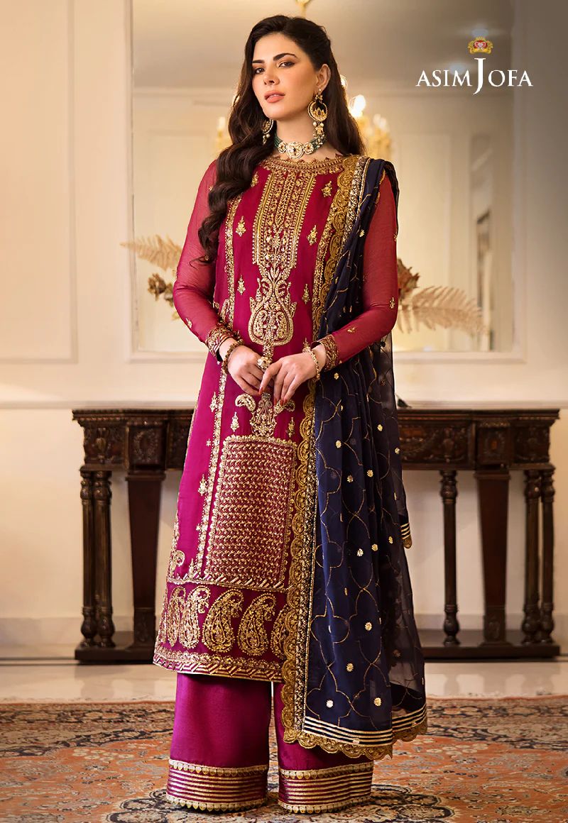 ASIM JOFA ZARI SITARA 16