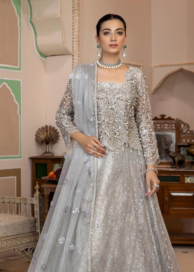 LUXURY FORMAL HANDWORK LEHENGA CHOLI BY AROOSH ARB1