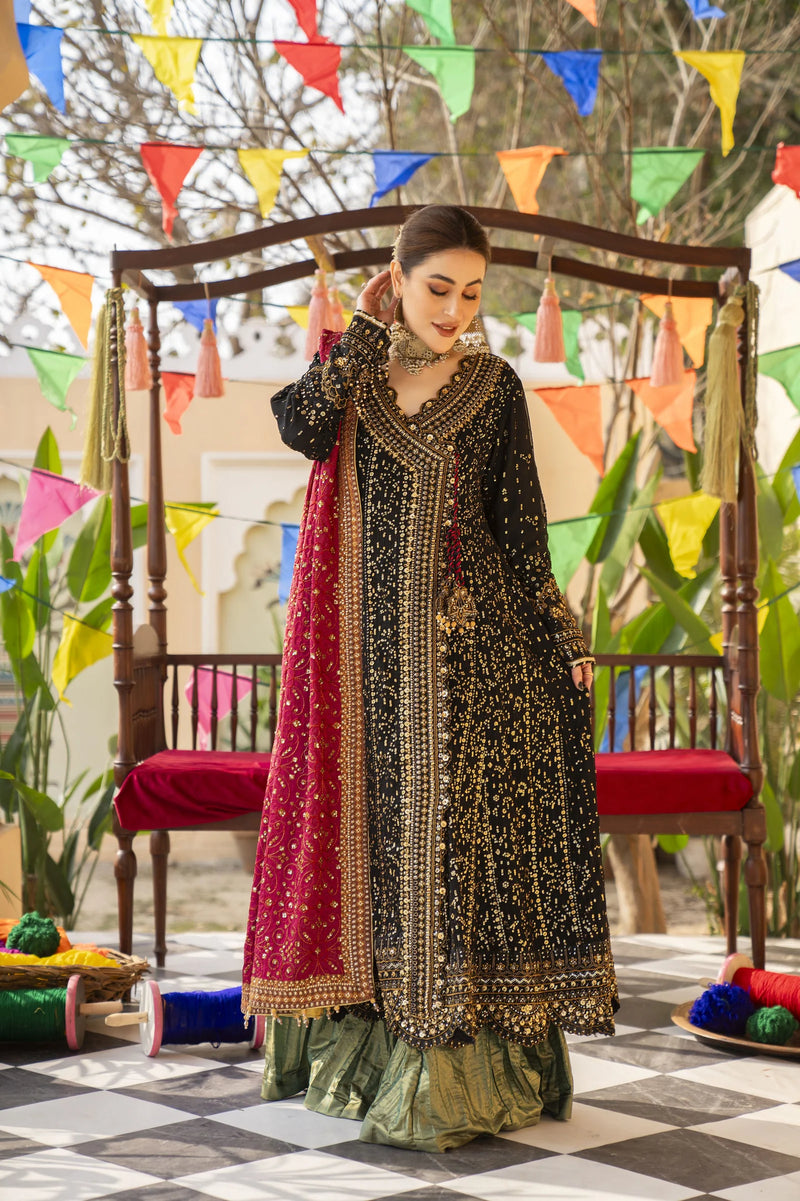 BLACK ZEPHYR FORMAL DRESS BY MONA