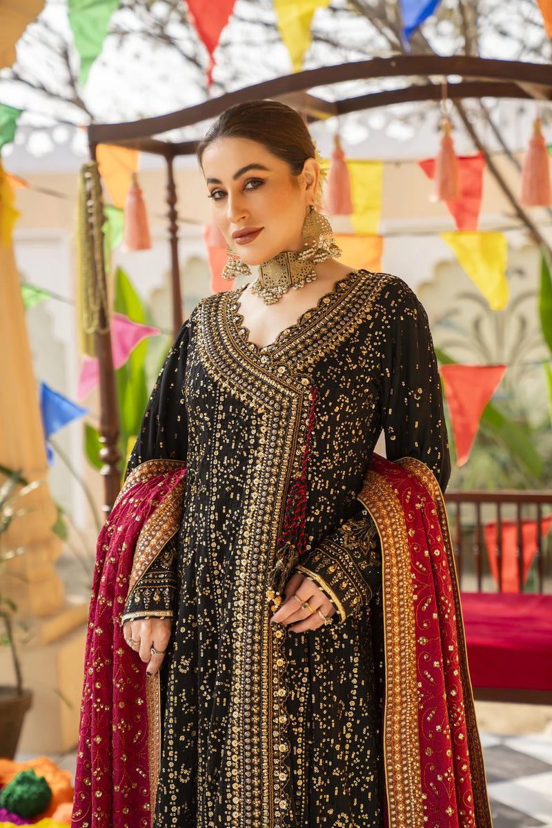 BLACK ZEPHYR FORMAL DRESS BY MONA