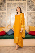 CHIFFON EMBROIDERED FORMAL DRESS BY ALEEZAY 01